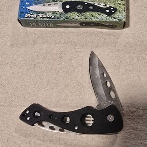 Black Folding Knife